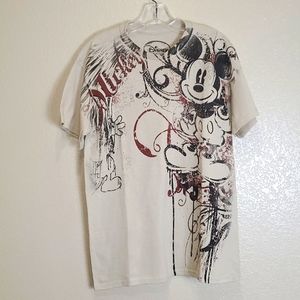 Disney Cotton Crewneck Tee Shirt Medium Unisex